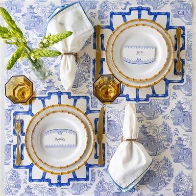 Blue Bamboo Placemat