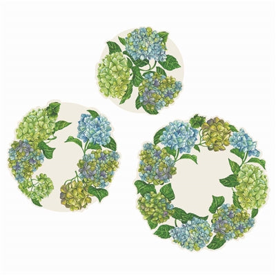 Hydrangea Serving Papers