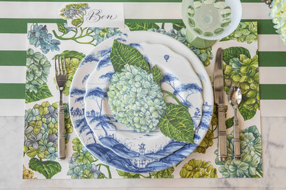 Blooming Hydrangeas Placemat - Pad of 20 Sheets