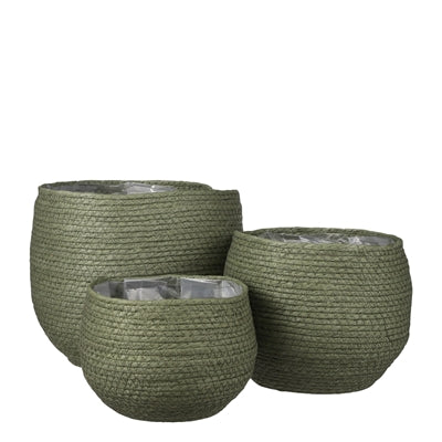 Jorck Basket Round Green