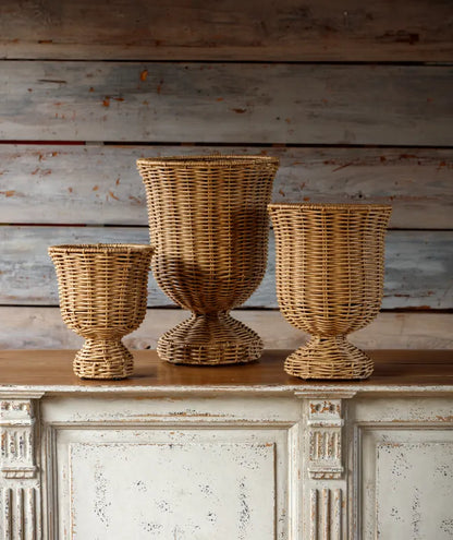 Poly Weave Urns