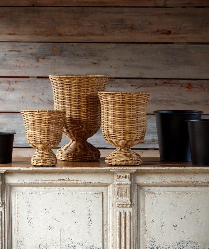 Poly Weave Urns
