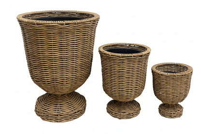 Poly Weave Urns