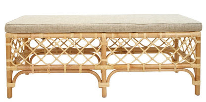 Terrace Rattan Bench
