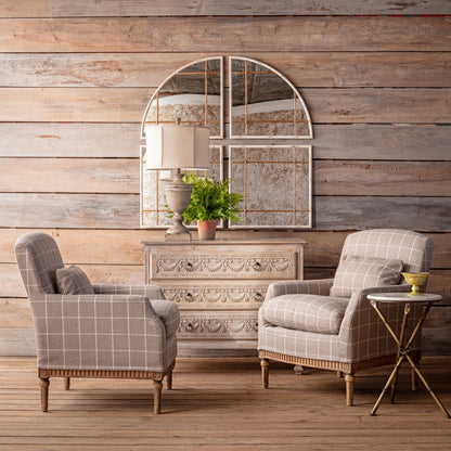 Gridded Square Mirror Set
