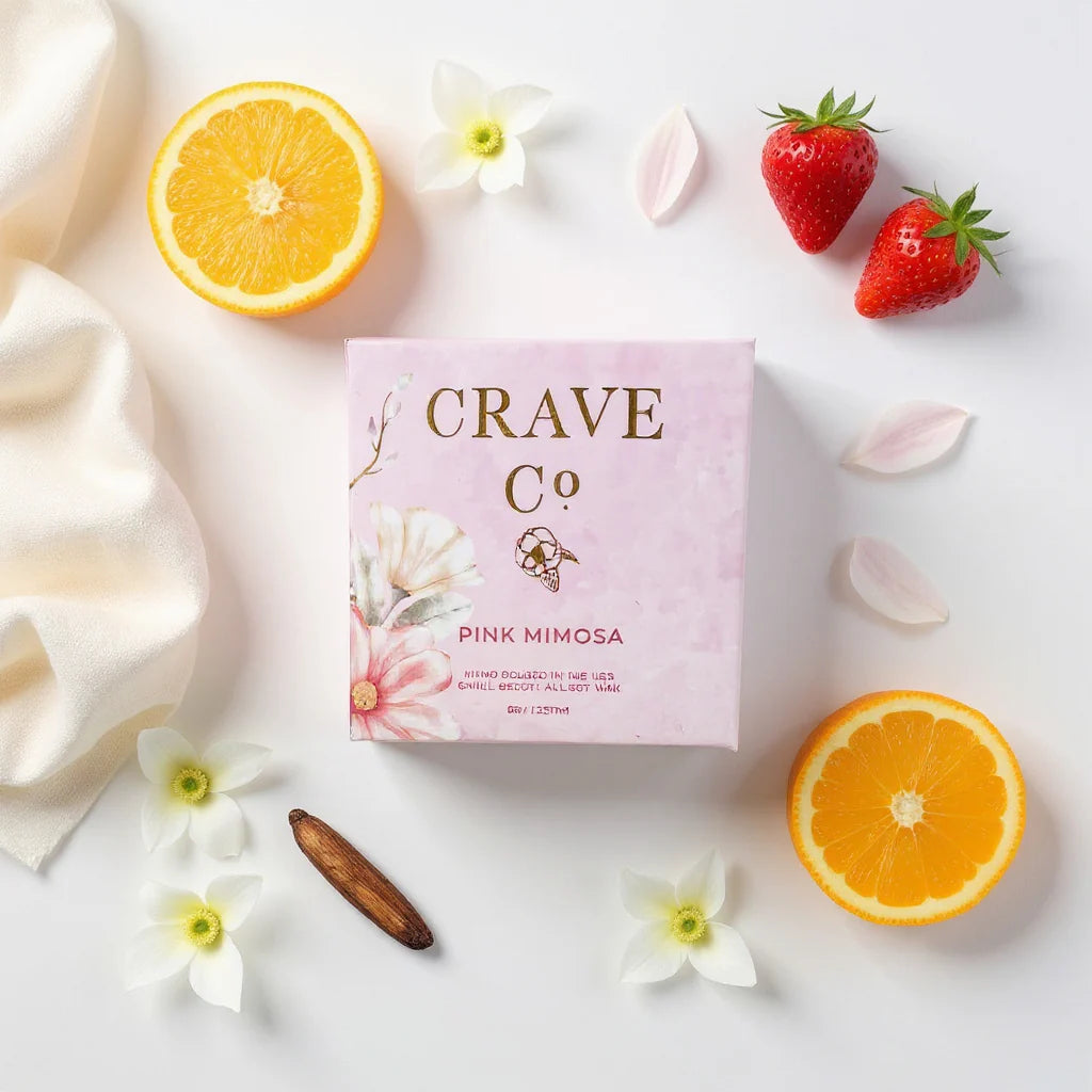 Pink Mimosa - Boxed Candle