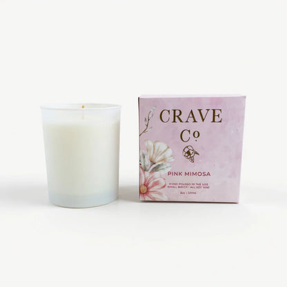 Pink Mimosa - Boxed Candle