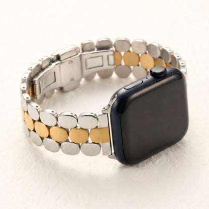 Silver Apple Watch Band