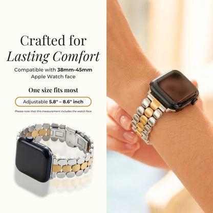 Silver Apple Watch Band