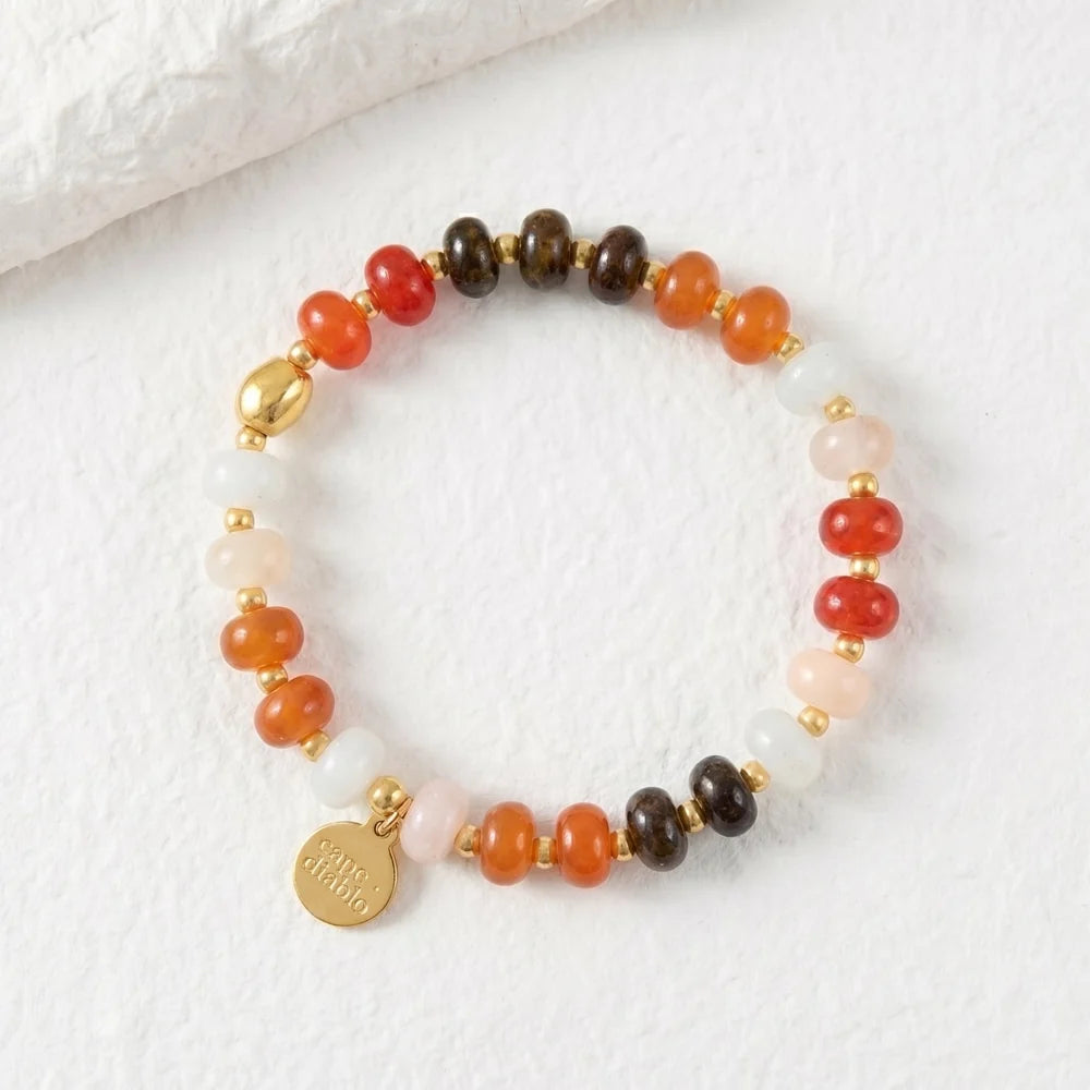 Autumn Jade Glow Bracelet