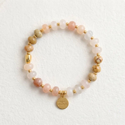 Blush Aventurine Bloom Bracelet