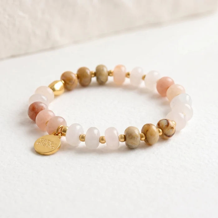 Blush Aventurine Bloom Bracelet
