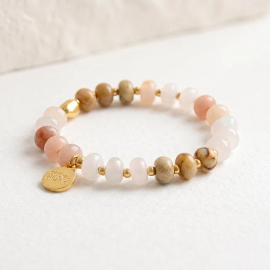 Blush Aventurine Bloom Bracelet