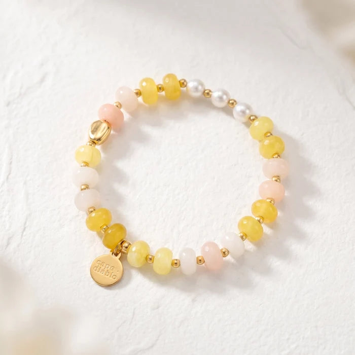 Sunlit Jade Harmony Bracelet