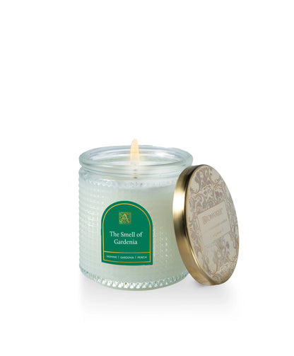 The Smell of Gardenia - Textured Glass Candle