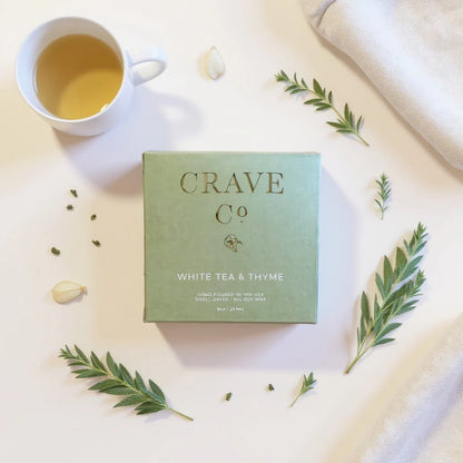 White Tea & Thyme - Boxed Candle