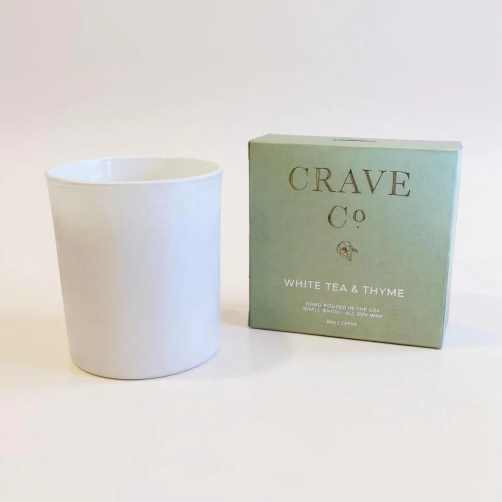 White Tea & Thyme - Boxed Candle
