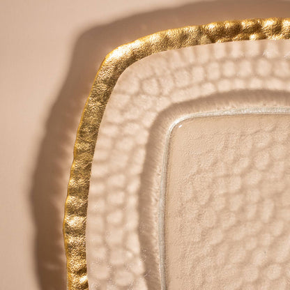 Palmer Textured Glass Plate