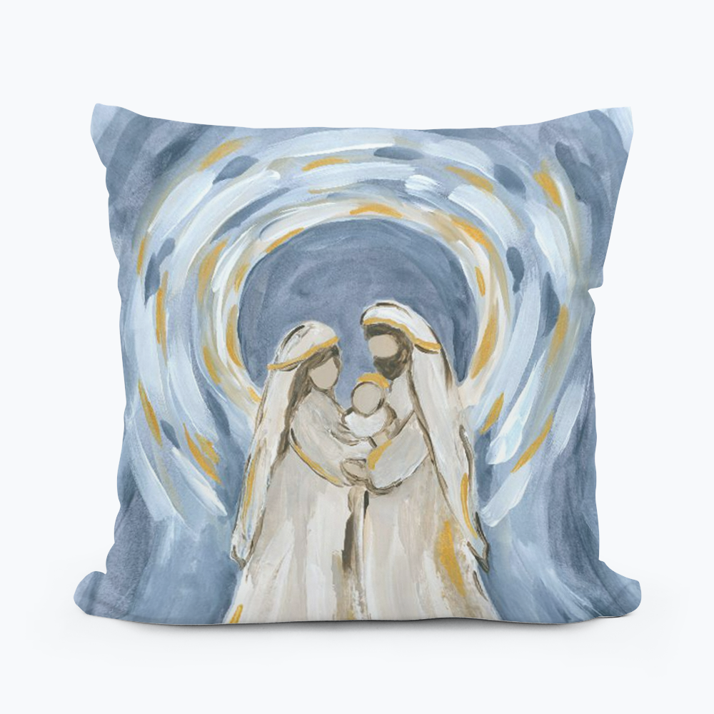 Haley's Holy Family Nativity Pillow
