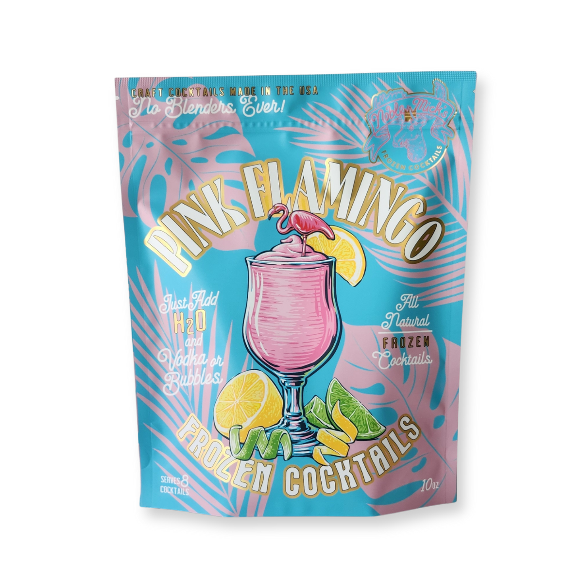 Pink Flamingo Frozen Cocktail -Just add Water + Prosecco