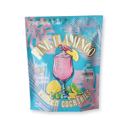 Pink Flamingo Frozen Cocktail -Just add Water + Prosecco