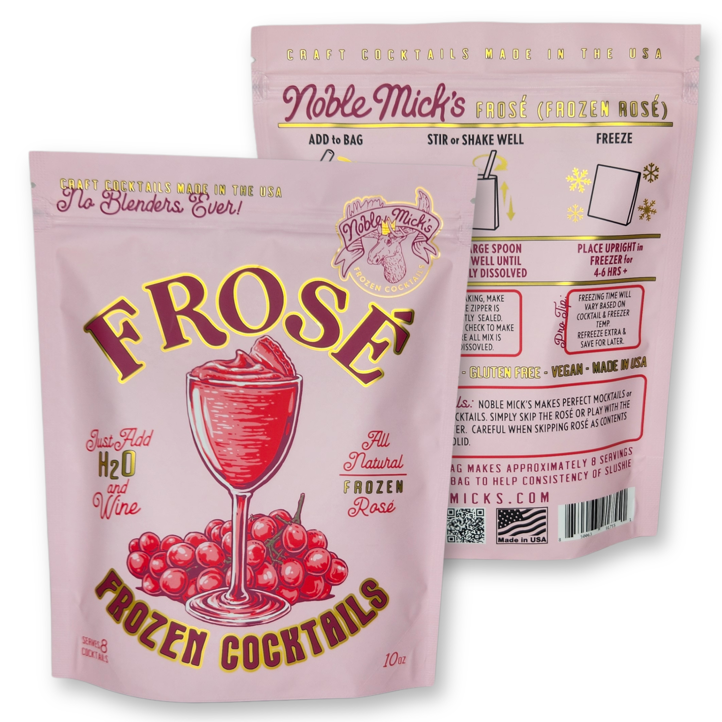 Frose' Frozen Cocktail -Just add Water + Wine