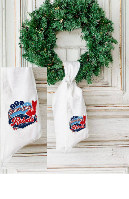 It's Gameday Rebel Wreath Sash
