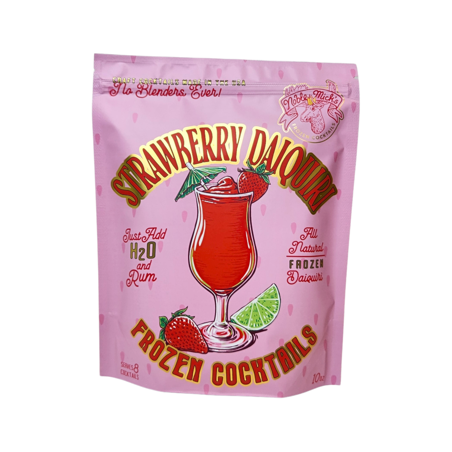 Strawberry Daiquiri Frozen Cocktail-Just add Water + Rum