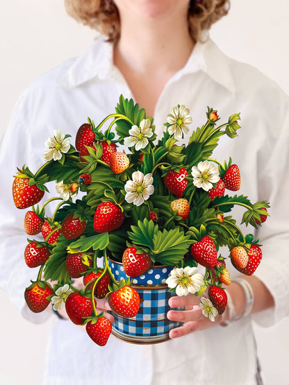 Strawberry Blossom - FreshCut Paper Greeting Card
