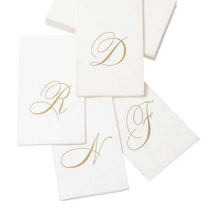 White Pearl-Paper Linen Napkin Airlaid Guest-Signature 24In