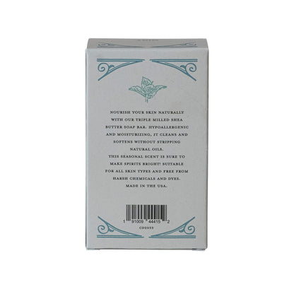 Mint Scented Olive Oil & Shea Butter Triple Milled Bar Soap