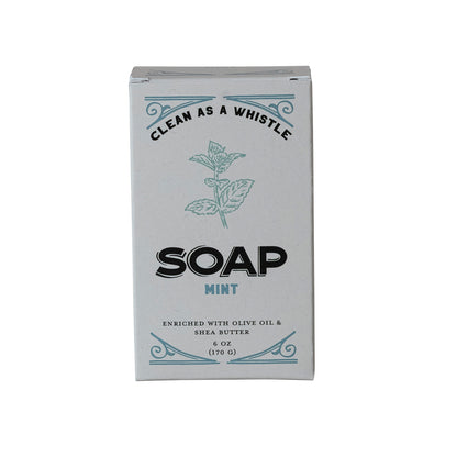 Mint Scented Olive Oil & Shea Butter Triple Milled Bar Soap