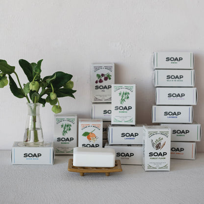 Mint Scented Olive Oil & Shea Butter Triple Milled Bar Soap