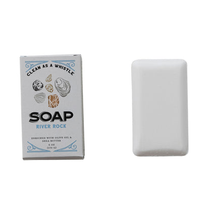 River Rock Scented Olive Oil & Shea Butter Triple Milled Bar Soap