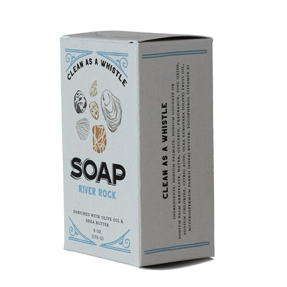 River Rock Scented Olive Oil & Shea Butter Triple Milled Bar Soap