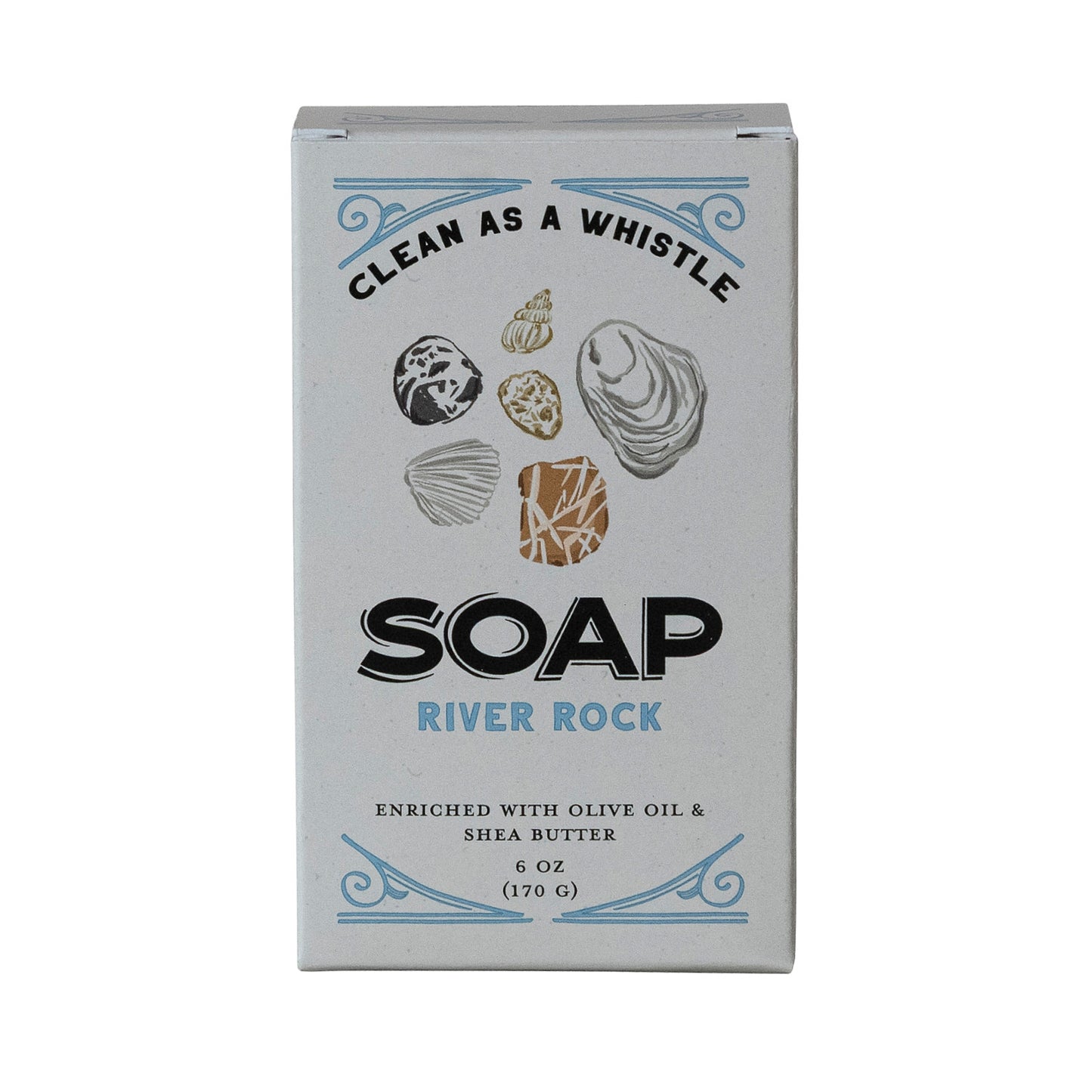 River Rock Scented Olive Oil & Shea Butter Triple Milled Bar Soap