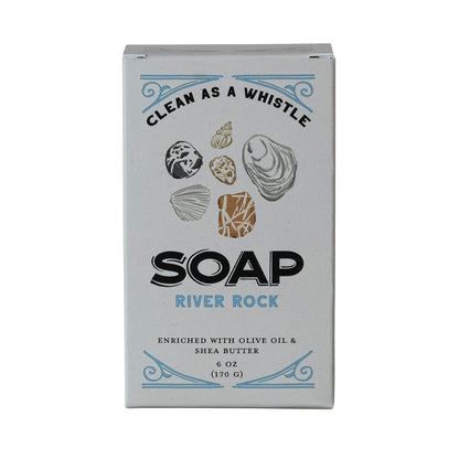 River Rock Scented Olive Oil & Shea Butter Triple Milled Bar Soap