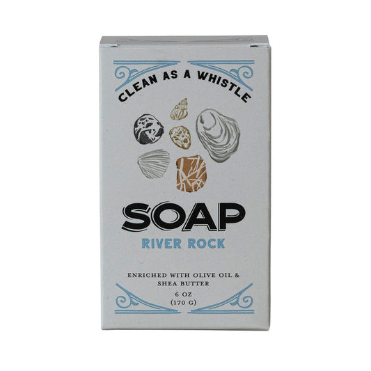 River Rock Scented Olive Oil & Shea Butter Triple Milled Bar Soap