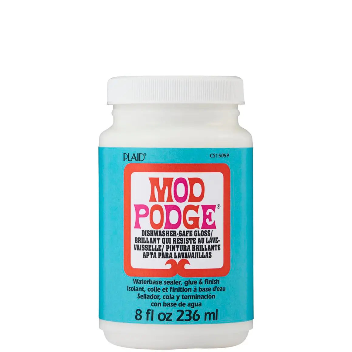 Mod Podge Dishwasher Safe Gloss, 8 oz bottle in 8oz