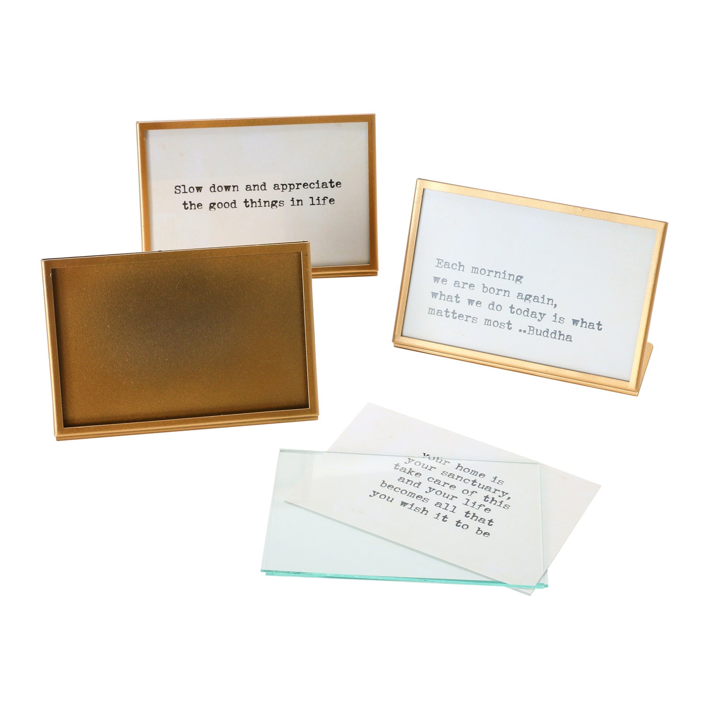 Frame with Easel and Saying