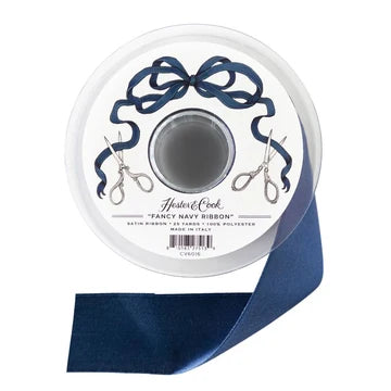 Hester & Cook Fancy ribbon in Navy