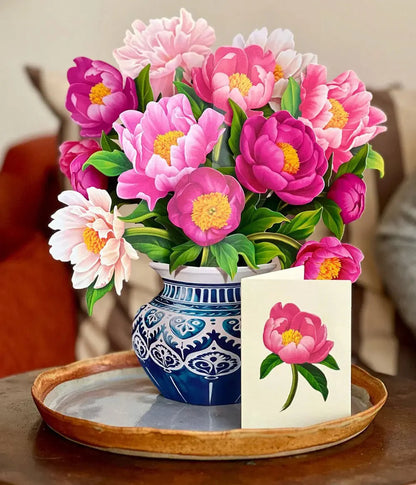Peony Paradise - FreshCut Paper Greeting Card
