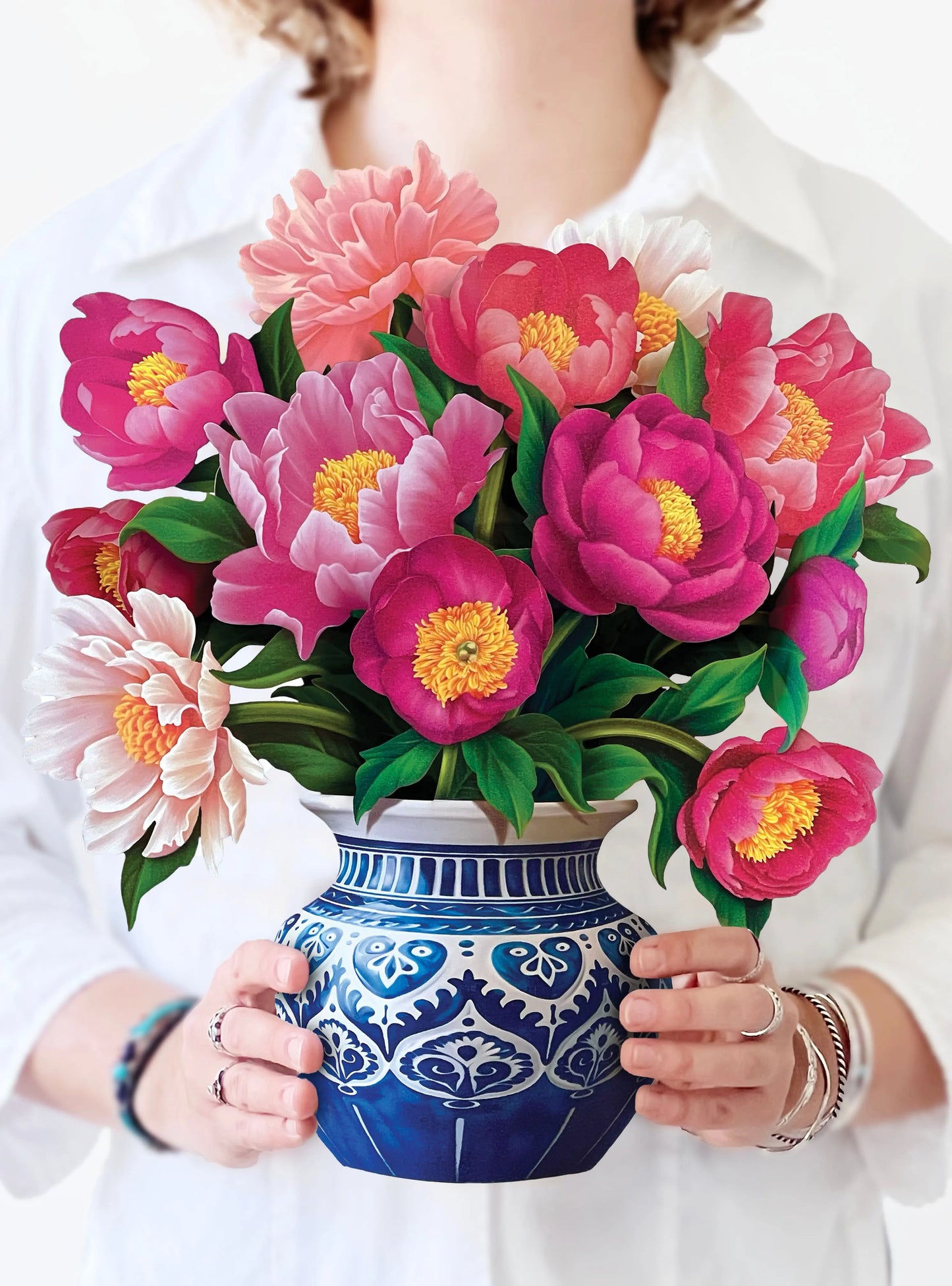 Peony Paradise - FreshCut Paper Greeting Card