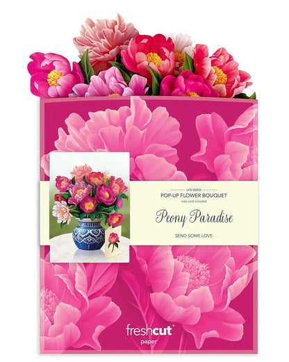 Peony Paradise - FreshCut Paper Greeting Card